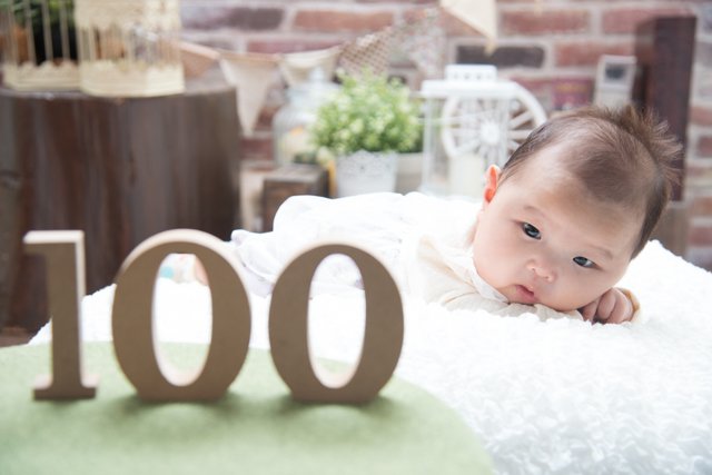 100日の赤ちゃん